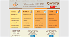 Desktop Screenshot of compu-orga.de